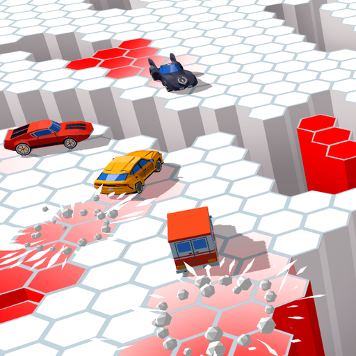 Drive across the hex platform