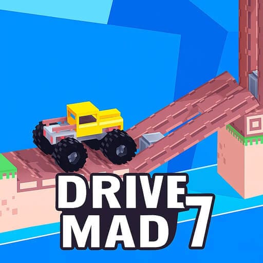 Spela Drive Mad 7 spel online gratis i din webbläsare utan nedladdning krävs!